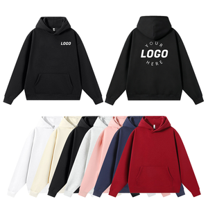 Felpa Oversize Personalizzata 300 350 400g, 100% Cotone, con Ricamo, Unisex, <span class=keywords><strong>Streetwear</strong></span> Essenziale, <span class=keywords><strong>Abbigliamento</strong></span> Uomo, Produttore - Product Image 1