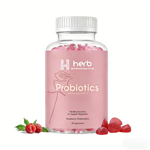 Gomitas Probióticas-Multivitamínicas Privadas ODM/OEM, Salud Digestiva, Apoyo Inmunológico, Vitaminas para Adultos, Prebióticos, Minerales, 60 Unidades, 2 - Product Image 1