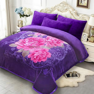 Coperta da Letto Super Morbida in 100% Poliestere Effetto Visone, Qualità Premium, 1 o 2 Strati, Vendita all'Ingrosso - Product Image 5