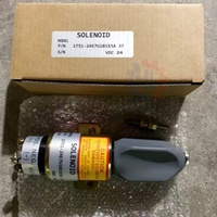 Solénoïde d'arrêt 24V 1700-2536 1751-24E7U1B1S5A SA-3766T 3864274 pour moteur S6K 6D31, excavatrice E70B E320B E320C SK75