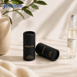 Caja de Embalaje de Tubo de Cartón Kraft con Logotipo Personalizado, Biodegradable, para Aceites Esenciales y Perfumes, Venta al Por Mayor - Product Image 3