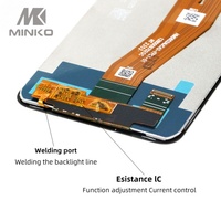 Pièces de rechange d'origine pour téléphone portable Écran LCD Incell Écran tactile pour Samsung A04E