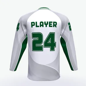 OEM Sublimated Hockey Jerseys Custom Logo Ice Hockey Uniforms Ice Hockey Style Jersey