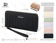 Cartera de Mujer con Cierre de Cremallera, Tamaño Grande, Material PU, para Uso Diario - Product Image 1