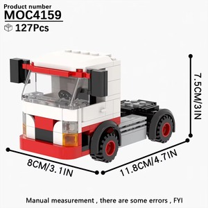Juguete de Construcción de Camiones Personalizados, Bloques de Construcción, Regalo de Aniversario Personalizado, Utilizado por Empresas de Transporte - Product Image 4