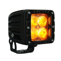 Jgaurora — barre lumineuse anti-brouillard led pour moto, accessoires tout-terrain, orange, OEM IP69K