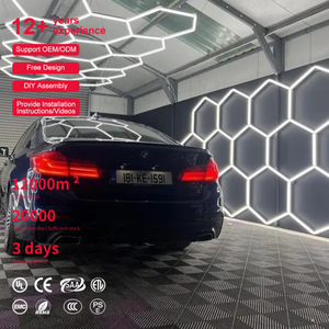 Venta al por mayor Conexión de un solo paso 6500K Pulido de automóviles Detalle Garaje <span class=keywords><strong>Luz</strong></span> <span class=keywords><strong>Led</strong></span> <span class=keywords><strong>Luz</strong></span> <span class=keywords><strong>Hexagonal</strong></span> - Product Image 1