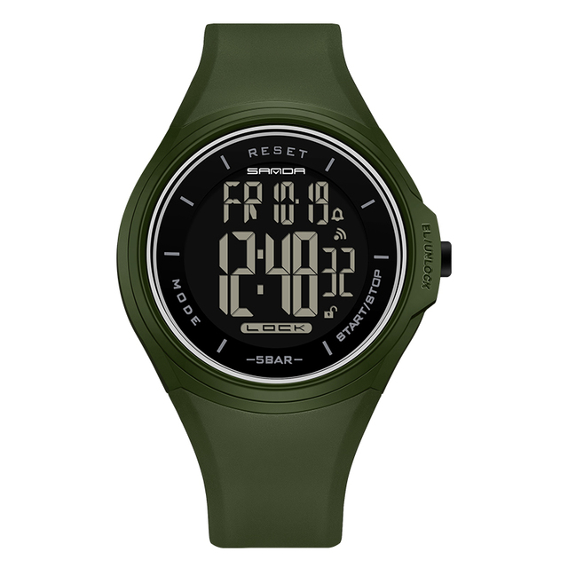 SANDA High Quality Electronic Watch Luminous Chronograph and Other Multifunctional Digital Sport Watch Men's Children Watch