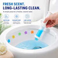 Offre Spéciale : Gel Désodorisant WC en Seringue – Facile à Utiliser, Parfum Longue Durée pour Toilettes Fraîches et Propres