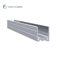 Profils d'extrusion en alliage d'aluminium de la série 6000, conception OEM, avec ligne de peinture en poudre pour portes et fenêtres