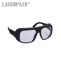 Lunettes de protection oculaire ajustables pour laser CO2 36 10600nm, certifiées CE, à transmission de 75 %, pour cadre plein format