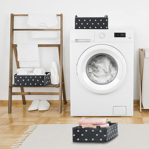 Cảm thấy lưu trữ hộp & Thùng ráp lưu trữ giỏ trang trí Thùng tổ chức cho tủ quần áo Vườn Ươm quần áo đồ chơi - Product Image 4