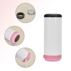 Nuevo Vaso Térmico Personalizado de Acero Inoxidable de 16oz con Bluetooth, Carga USB, Impermeable, Duradero y de Gran Capacidad - Product Image 4