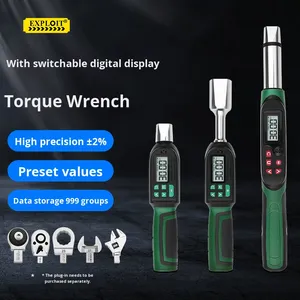 Độ chính xác cao hiển thị kỹ thuật số điều chỉnh mô-men xoắn điện tử cờ lê đa chức năng cảnh báo nhanh bộ âm thanh đo lường số liệu - Product Image 3