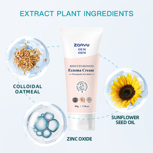 OEM ODM 85g <span class=keywords><strong>Pommade</strong></span> multi-usages Oxyde de zinc Crème pour traitement de l'eczéma des bébés Apaisant Thérapeutique Soulagement des démangeaisons - Product Image 2