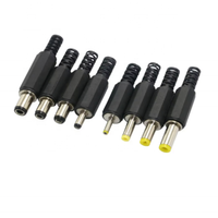 5.5x2.1/2.5mm DC Male Jack Power Plug Adapter 2.5x0.7mm 3.5x1.1/1.3 4.0/4.8x1.7mm 6.3* 3.0mm Male Jack Socket Audio Connector