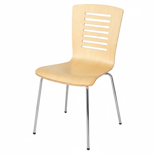 Chaise de salle à manger grise - Product Image 1