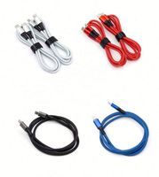 Kabel Pengisi Daya Portabel 2M Ultra Kuat 2 in 1 OTG PD 60W Pengisian Cepat Usb-c ke Type-c