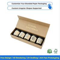 Caja de Regalo Premium OEM, Caja de Embalaje de Papel, Papel Kraft, Materiales Reciclados, Soluciones de Embalaje Ecológicas, Cajas de Cartón