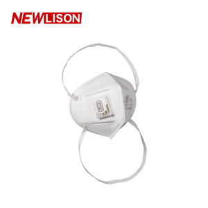 NEWLISON masker wajah kelas industri KN95, masker 4 lapisan sekali pakai bersertifikat dengan perlindungan Anti-PM2.5 - Product Image 6