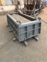 Moule en acier pour canal en U de haute précision, drainage d'eau, coulée humide, moule en acier pour canal, déverrouillage rapide en un clic, préfabriqué pour la démolition