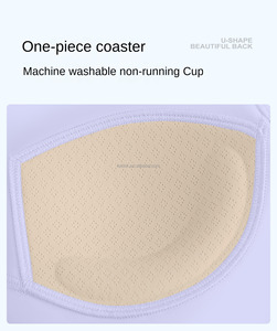 เสื้อชั้นในกีฬาโยคะสำหรับผู้หญิงไซส์ใหญ่ น้ำหนักเบา ดีไซน์ตาข่ายพร้อมโลโก้สั่งทำ รองรับการออกกำลังกายในยิมและสตูดิโอได้ดี - Product Image 4