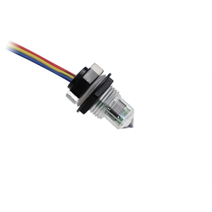 Sensor fotoeléctrico de nivel de líquido con rosca M12×1, 3 cables, NPN, 4.5-5.5VDC, terminal XH 2.54, detector de nivel de tanque de líquido transparente - Product Image 3