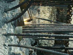 Cable de acero de alta tensión de carbono para hormigón, 3,8mm, 4mm, 4,8mm, 5,0mm, 6mm y 7mm