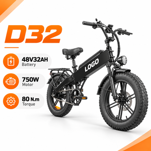 จักรยานไฟฟ้าส่งของแบบขายส่ง OEM D32 รุ่น Cargo กำลังมอเตอร์ 750W พร้อมเกียร์ แบตเตอรี่ 48V32Ah รับน้ำหนักได้ 200 กก. - Product Image 1