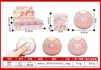 Jouet Squishy Crispy Cookie Man en PU à Rebond Lent, Anti-Stress, Sensoriel, Boîte de Présentation, Vente en Gros