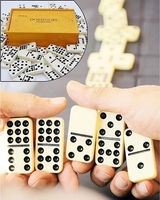 Ensemble de dominos double neuf pour jeux de société classiques