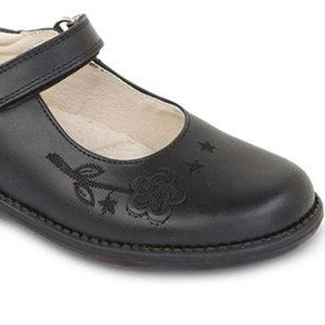 Scarpe Mary Jane Nere in TPR per Bambine, Scarpe Scolastiche in Vera Pelle per il Ritorno a Scuola - Product Image 2