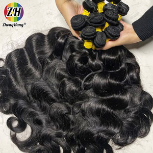 12a lớp cơ thể sóng tóc con người bó, Bán Buôn Weave bó tóc con người, 100% lớp biểu bì phù hợp nguyên Trinh Brazil tóc con người - Product Image 4