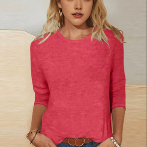 Quảng Châu <span class=keywords><strong>Yiwu</strong></span> dịch vụ đại lý cho hàng đầu giản dị với màu sắc rắn mùa xuân nổ thoải mái hàng đầu với thiết kế cổ độc đáo - Product Image 4