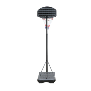 Support de panier de basket-ball extérieur portable à hauteur réglable avec panneau arrière en verre trempé cerceau de basket-ball professionnel vente en gros - Product Image 6