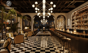 Idées de décoration de club de cocktails de <span class=keywords><strong>bar</strong></span> à liqueur de luxe Ensembles de meubles complets pour la rénovation de restaurants gastronomiques - Product Image 2