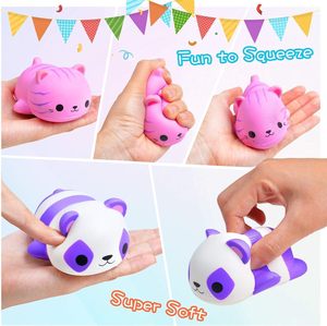 Hot Selling Custom Easter Basket Stuffers <b>Cat</b> <b>Squishies</b> Stress Balls Sensory Train Fidget Squeeze Toys for Kids Teens - Product Image 3