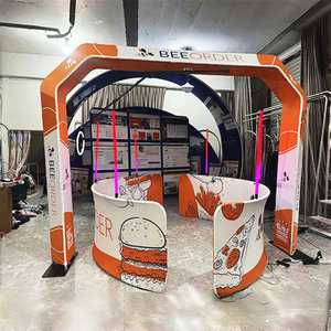 Portable mariage Vogue aérien 360 photomaton rotatif Machine caméra 360 rgb Led anneau lumières - Product Image 1