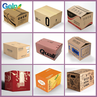 Scatole in Cartone Ondulato Premium Resistenti - Imballaggio Ecologico per Consolidamento Pacchi e Spedizioni