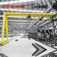 Système de levage semi-portique à une seule colonne de style européen pour ateliers et installations industrielles