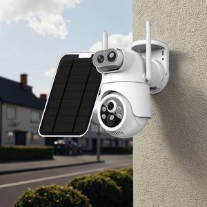 Telecamera <span class=keywords><strong>WIFI</strong></span> ICsee 2K 4MP a Doppia Lente, Sistema di Sicurezza PTZ 360°, Impermeabile per Sorveglianza Esterna con Monitor Esterno - Product Image 6