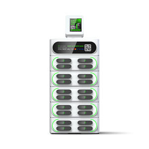 Bajie sạc 20 khe cắm điện thoại di động Trạm Sạc với POS xếp shaing ngân hàng điện máy bán hàng tự động alugue de Powerbank - Product Image 2