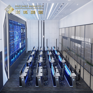 Văn Phòng Thương Mại Bàn Máy Tính Bán Nóng Khung Thép Chỉ Lệnh Trung Tâm Điều Khiển Với Có Thể Điều Chỉnh Chiều Cao Thái Giao Diện Điều Khiển - Product Image 6