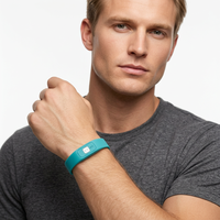 Bracelet en silicone pour carte de visite NFC213/215/216, étanche, souple, 13,56 MHz, directement de l'usine Boye