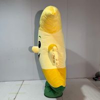 Costume de Mascotte Gonflable Personnalisé en Forme de Croissant de Lune, Tenue de Personnage Ambulant pour Publicité Ramadan, Spectacle et Festival