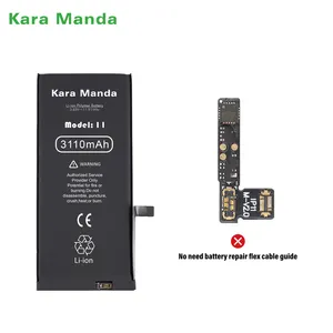 Kara Manda Km Batterij Upgrade Voor Iphone Batterij Sla De Cellen En Flex Kabels Directe Oplossingen Voor Reparaties En Pop-Up Glitches