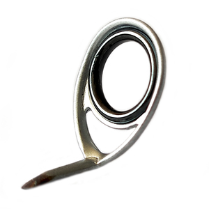 Anneau de guidage de <span class=keywords><strong>canne</strong></span> à pêche KTSG en acier inoxydable, cadre profondement pressé, simple, avec anneau SIC <span class=keywords><strong>pour</strong></span> cannes à pêche - Product Image 5