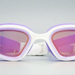 Lunettes de natation polarisées en PC, électro-plaquées, anti-UV, étanches, anti-buée, unisexes pour adultes - Product Image 6
