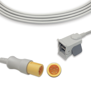 Pediatrics Reusable SpO2 Sensors, 3-meter TPU Material, 6-pin <strong>Finger</strong> Clip/soft <strong>Finger</strong> Sleeve SpO2 Probe - Product Image 2