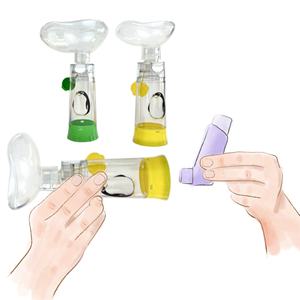 Proveedor profesional de cámara de retención Espaciador de alta eficiencia para inhalador MDI - Product Image 1